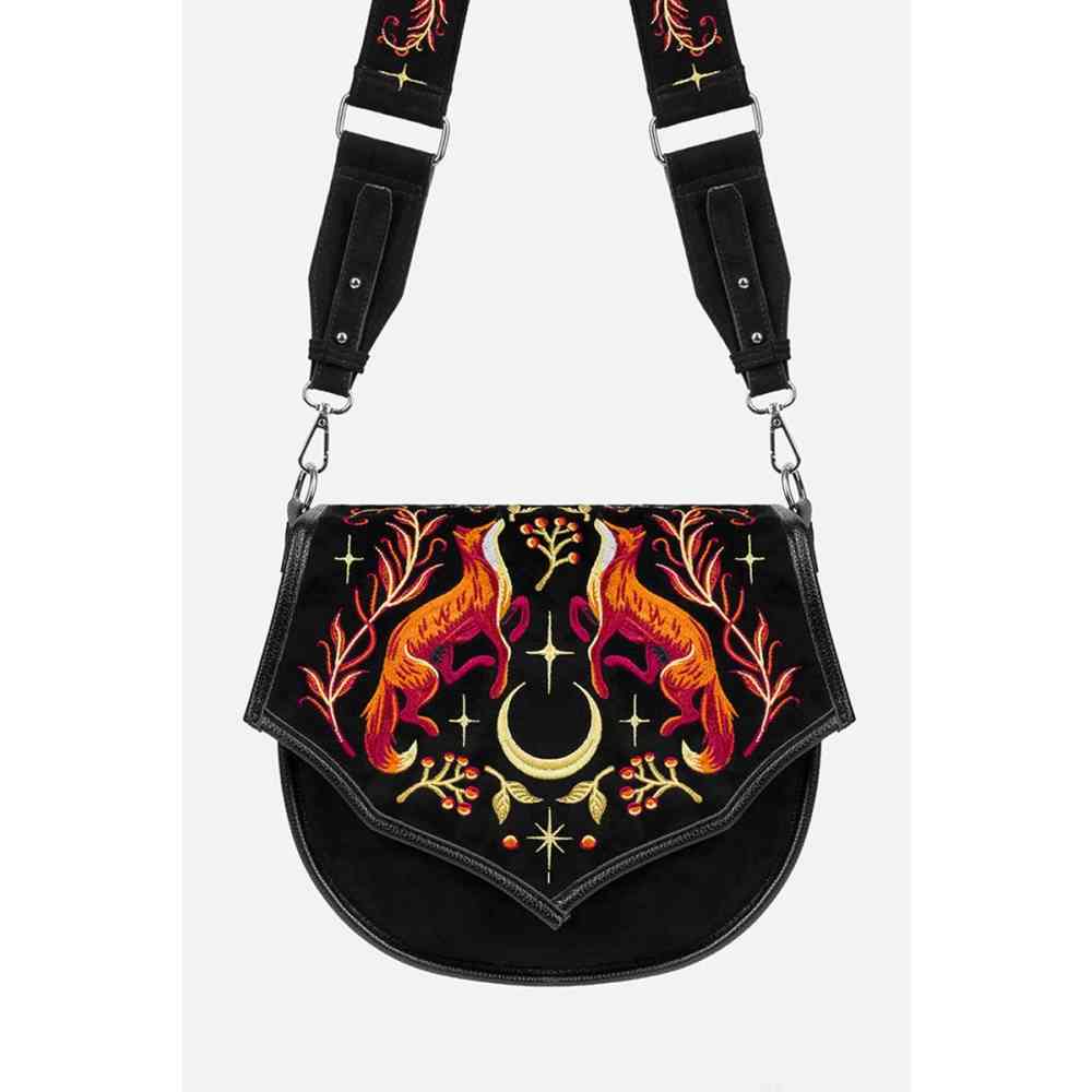 Restyle - Foxfire Nights Sac d'épaule - Noir